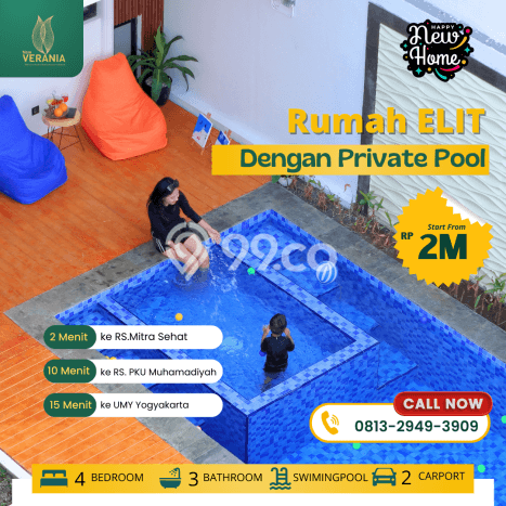 Rumah Premium 4 KT 3 KM di Kompleks Perumahan Gamping, Sleman Rumah Premium 4 KT 3 KM di Kompleks Perumahan Gamping, Sleman