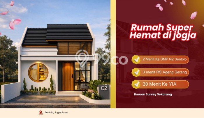 Jual Rumah Murah di Sentolo Kulon Progo Harga Rp 275 Juta LT 71m2 Jual Rumah Murah di Sentolo Kulon Progo Harga Rp 275 Juta LT 71m2