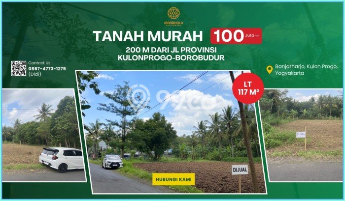 Tanah Dijual di Yogyakarta Seluas 258m2 Strategis Tanah Dijual di Yogyakarta Seluas 258m2 Strategis