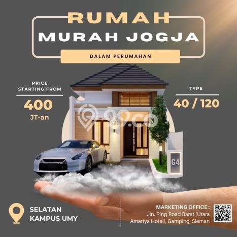Rumah 2 KT 1 KM View Laut di Kasihan, Bantul Rumah 2 KT 1 KM View Laut di Kasihan, Bantul