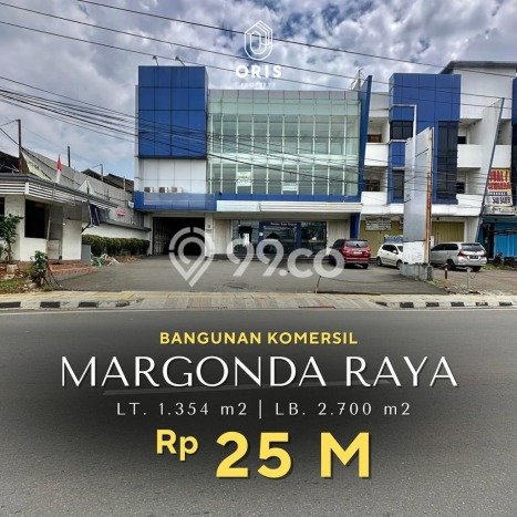 Komersial Strategis di Margonda, Luas 2700m², Area Komersial, Tingkat Keramaian Tinggi Komersial Strategis di Margonda, Luas 2700m², Area Komersial, Tingkat Keramaian Tinggi