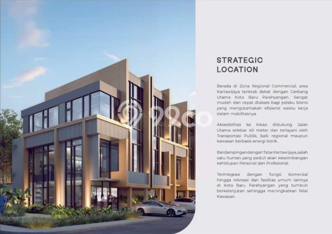 Ruko Dijual di Prime Area Bandung Luas 269m2 Ruko Dijual di Prime Area Bandung Luas 269m2