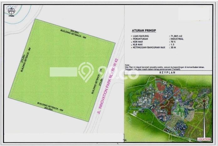 Dijual Tanah Lokasi Cikarang, Bekasi Seluas 71000m2 Dijual Tanah Lokasi Cikarang, Bekasi Seluas 71000m2
