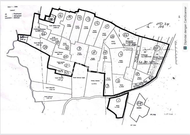 Kavling Tanah di Subang Dijual Luas 256886m2 Legalitas SHM Kavling Tanah di Subang Dijual Luas 256886m2 Legalitas SHM