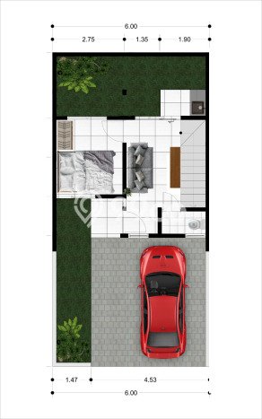 Hunian Cantik Minimalis Lb 60m2 di Katapang, Bandung Hunian Cantik Minimalis Lb 60m2 di Katapang, Bandung