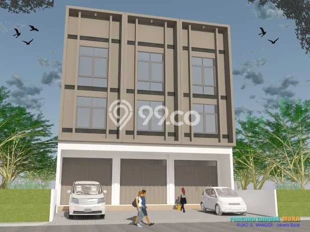 Unit Ruko Dijual di Jakarta Barat LT 85m2 & LB 220m2 Unit Ruko Dijual di Jakarta Barat LT 85m2 & LB 220m2