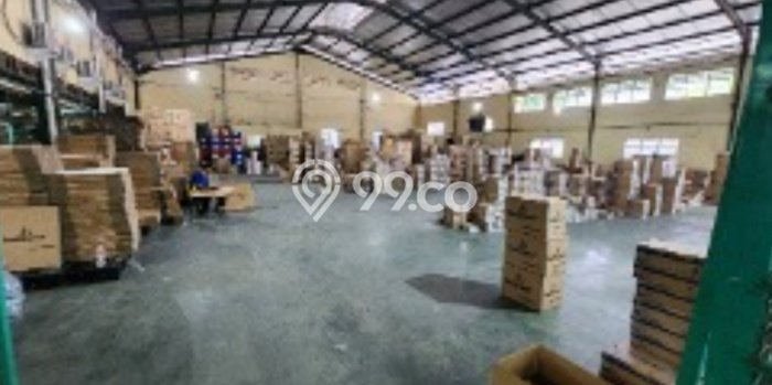 Unit Gudang Dijual di Tangerang LT 33968m2 & LB 26471m2 Unit Gudang Dijual di Tangerang LT 33968m2 & LB 26471m2