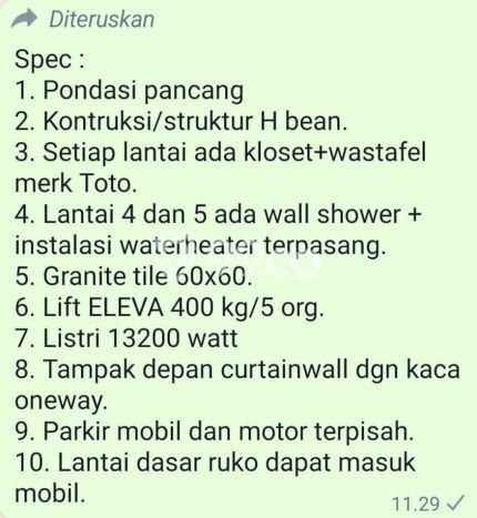 Ruko Favorit Dijual di Pasar Minggu Jakarta Selatan Area Pusat Bisnis Ruko Favorit Dijual di Pasar Minggu Jakarta Selatan Area Pusat Bisnis