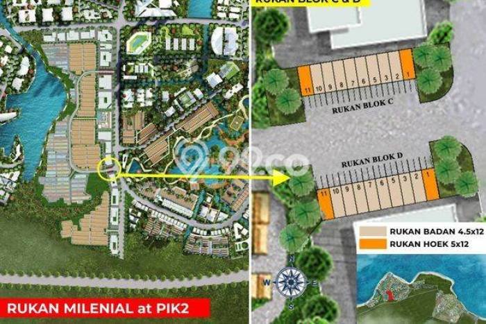 Ruko Strategis Kawasan , Luas 135m2m², Lokasi Mainroad Ruko Strategis Kawasan , Luas 135m2m², Lokasi Mainroad