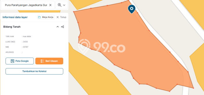 Tanah Kawasan Tamansari, Luas 3400m2m², Lokasi Strategis, Potensi Bagus Tanah Kawasan Tamansari, Luas 3400m2m², Lokasi Strategis, Potensi Bagus