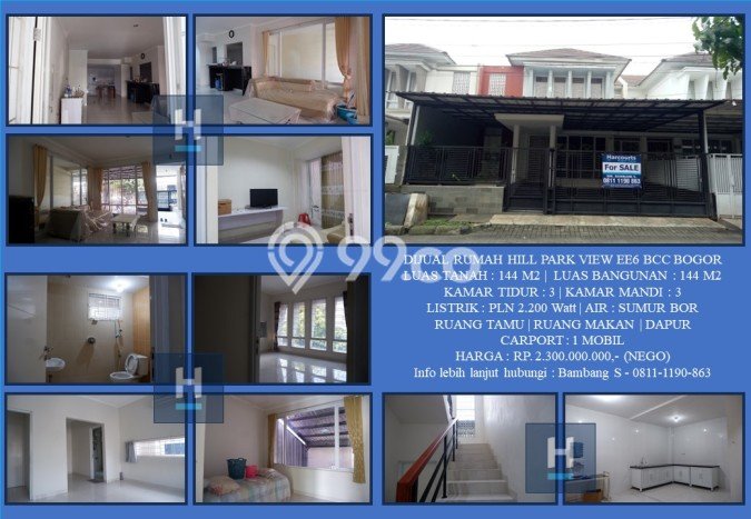 For Sale Hunian Rumah Nyaman 3 KT di Tanah Sareal, Bogor For Sale Hunian Rumah Nyaman 3 KT di Tanah Sareal, Bogor