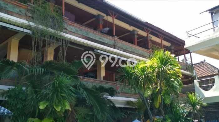 Dijual Hotel Kawasan Strategis di Kuta, Luas 650m2m², Jalan Utama Dijual Hotel Kawasan Strategis di Kuta, Luas 650m2m², Jalan Utama