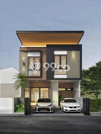 Rumah Minimalis 4 Kamar LT 98m2 di BSD Nusaloka Rumah Minimalis 4 Kamar LT 98m2 di BSD Nusaloka
