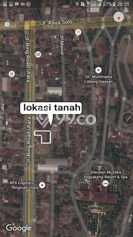 Tanah Dijual di Yogyakarta Seluas 1053m2 Strategis Tanah Dijual di Yogyakarta Seluas 1053m2 Strategis