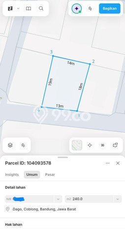 Dijual Cepat Rumah Bagus Siap Huni LB 100m2 di Coblong, Bandung Dijual Cepat Rumah Bagus Siap Huni LB 100m2 di Coblong, Bandung