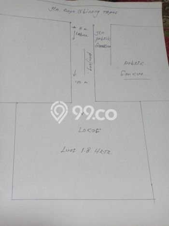 Tanah di Tapos, Depok Luas 18000m2 Dijual Segera Tanah di Tapos, Depok Luas 18000m2 Dijual Segera