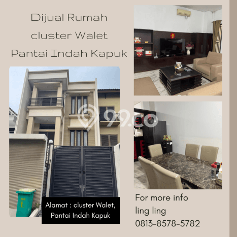 Hunian Mewah Dijual LT 175m2 di Penjaringan, Jakarta Utara Hunian Mewah Dijual LT 175m2 di Penjaringan, Jakarta Utara