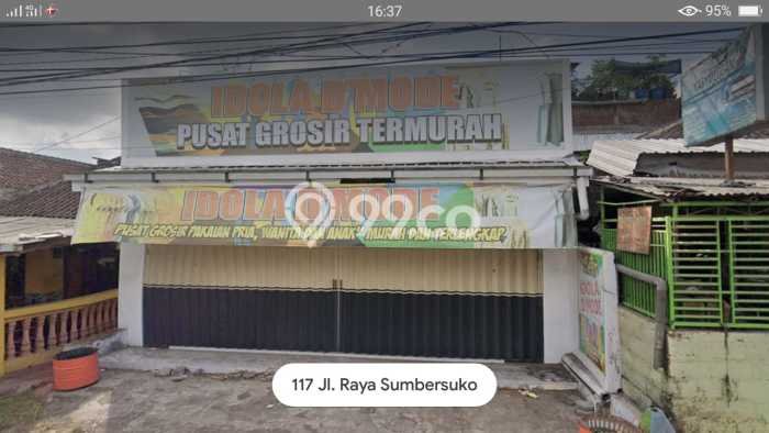 Dijual! Ruko di Sumbersoko Lumajang LT 230m2 / LB 100m2 Kawasan Bisnis Dijual! Ruko di Sumbersoko Lumajang LT 230m2 / LB 100m2 Kawasan Bisnis