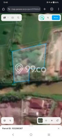 Tanah Dijual di Gianyar Seluas 910m2 Strategis Tanah Dijual di Gianyar Seluas 910m2 Strategis