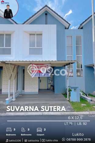 Rumah sewa siap huni 3 KT di Suvarna Sutera, Tangerang Rumah sewa siap huni 3 KT di Suvarna Sutera, Tangerang