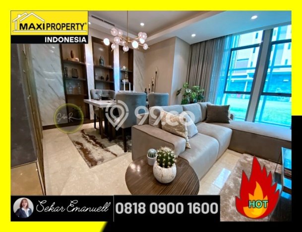 Apartment Luxury Pet Friendly di Cbd Bsd Hanya 1,7 Milyar 2kamar Apartment Luxury Pet Friendly di Cbd Bsd Hanya 1,7 Milyar 2kamar