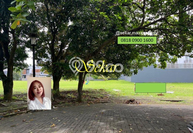 Tanah Lokasi Strategis Kawasan BSD, Luas 1390m2m², Kawasan Asri, Akses BSD, Tangerang Selatan, Tangerang Selatan Tanah Lokasi Strategis Kawasan BSD, Luas 1390m2m², Kawasan Asri, Akses BSD, Tangerang Selatan, Tangerang Selatan