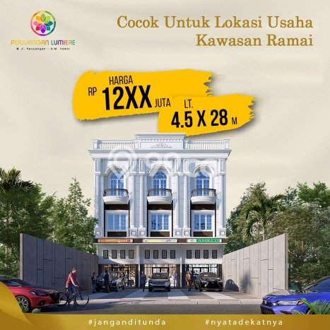 Unit Ruko Dijual di Medan Tembung Medan Luas Tanah 126m2, Luas Bangunan 220m2 Unit Ruko Dijual di Medan Tembung Medan Luas Tanah 126m2, Luas Bangunan 220m2