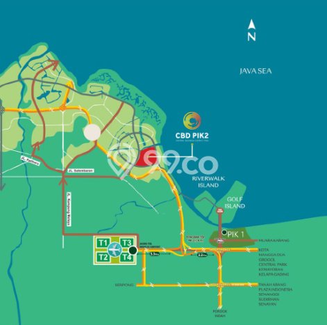Untuk Dijual Tanah 375m2 di Pantai Indah Kapuk 2, Jakarta Utara Untuk Dijual Tanah 375m2 di Pantai Indah Kapuk 2, Jakarta Utara