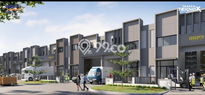 Untuk Dijual! Gudang di BSD Tangerang LT 180m2 / LB 171m2 Kawasan Strategis Untuk Dijual! Gudang di BSD Tangerang LT 180m2 / LB 171m2 Kawasan Strategis
