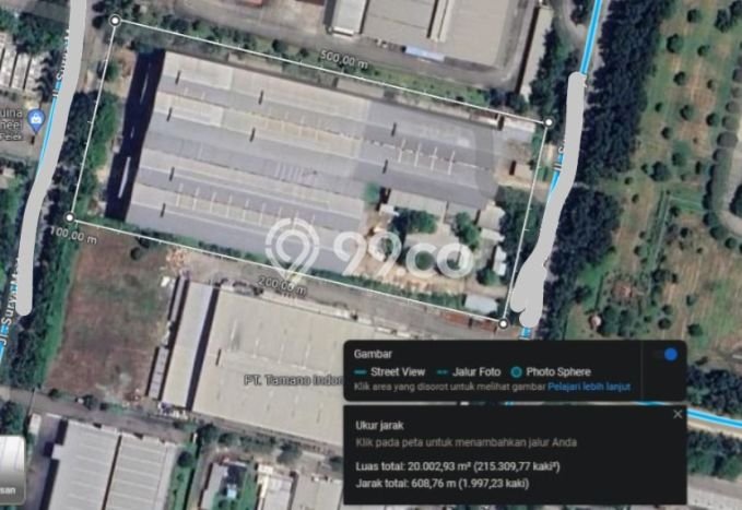 AREA BISNIS! Pabrik di Ciampel, Luas 9210m², Jalan Utama, Strategis AREA BISNIS! Pabrik di Ciampel, Luas 9210m², Jalan Utama, Strategis
