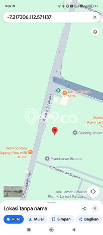 Tanah Kavling untuk Dijual di Cerme Gresik 9625m2 Tanah Kavling untuk Dijual di Cerme Gresik 9625m2