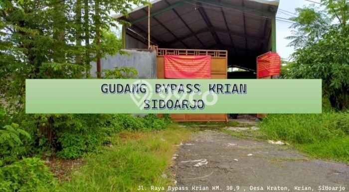 Gudang Usaha Dijual di Krian Sidoarjo LT 351m2 & LB 351m2 Gudang Usaha Dijual di Krian Sidoarjo LT 351m2 & LB 351m2