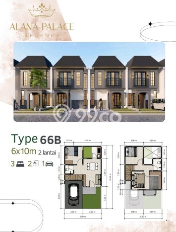 Hunian Cantik Modern Lb 30m2 di Rungkut, Surabaya Hunian Cantik Modern Lb 30m2 di Rungkut, Surabaya