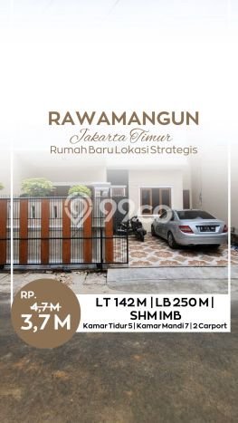 Rumah Elit LB 250m2 Siap Pakai Desain Elegan di Rawamangun, Jakarta Timur Rumah Elit LB 250m2 Siap Pakai Desain Elegan di Rawamangun, Jakarta Timur