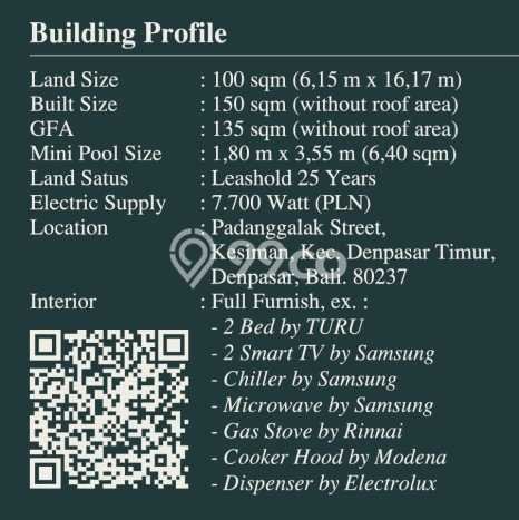 Kesempatan Investasi! Vila di Denpasar Timur, Dimensi 100m2m², Area Premium dengan nilai tinggi Kesempatan Investasi! Vila di Denpasar Timur, Dimensi 100m2m², Area Premium dengan nilai tinggi