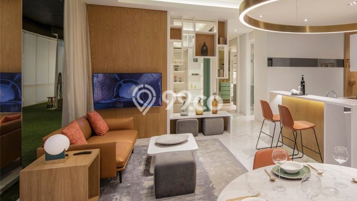 Hunian Apartemen Eksklusif untuk Dijual di Jakarta Selatan dengan 2 BR & 2 Kamar Mandi Hunian Apartemen Eksklusif untuk Dijual di Jakarta Selatan dengan 2 BR & 2 Kamar Mandi