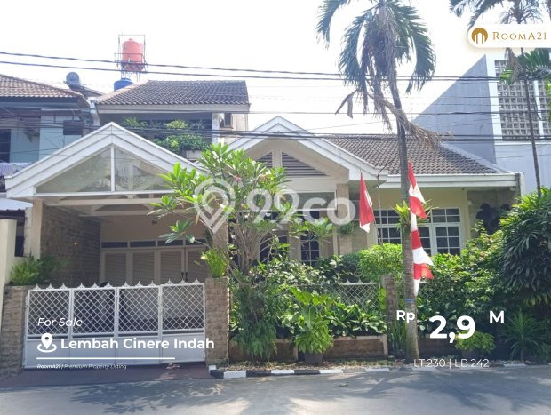 Jual Rumah Bagus Siap Huni LB 242m2 di Cinere, Depok Jual Rumah Bagus Siap Huni LB 242m2 di Cinere, Depok