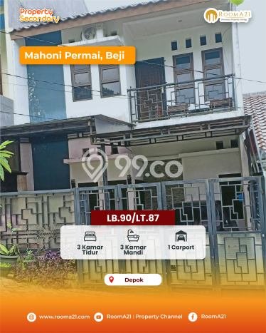 Jual Rumah Favorit Siap Huni LB 90m2 di Beji, Depok Jual Rumah Favorit Siap Huni LB 90m2 di Beji, Depok