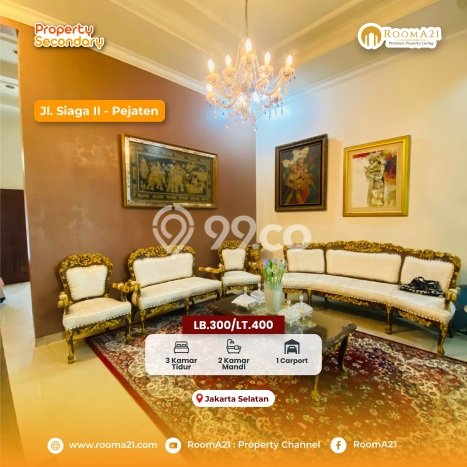 Hunian Mewah LB 300m2 Siap Pakai Desain Elegan di Pejaten, Jakarta Selatan Hunian Mewah LB 300m2 Siap Pakai Desain Elegan di Pejaten, Jakarta Selatan