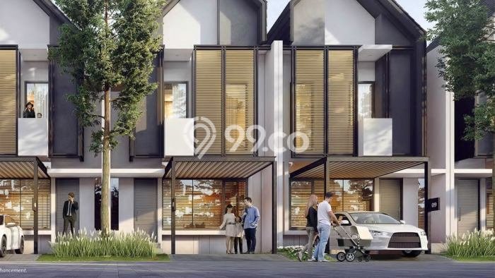 Rumah Modern 3 KT di BSD Tangerang Unfurnished Rumah Modern 3 KT di BSD Tangerang Unfurnished