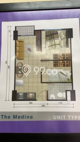 Apartemen Harga Bersahabat di Karawaci Spesifikasi 2 Kamar Apartemen Harga Bersahabat di Karawaci Spesifikasi 2 Kamar