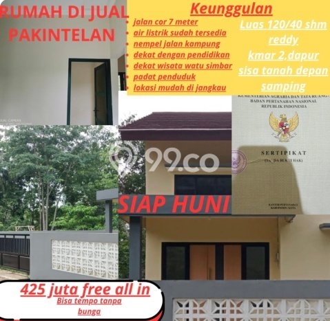 Rumah Nyaman dengan 2 Kamar Tidur dan 1 Kamar Mandi di Area Gunung Pati, Semarang Rumah Nyaman dengan 2 Kamar Tidur dan 1 Kamar Mandi di Area Gunung Pati, Semarang