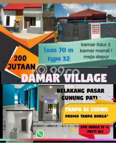 Rumah di Gunung Pati, Semarang, LT 70m² Bangunan 32m² Rumah di Gunung Pati, Semarang, LT 70m² Bangunan 32m²
