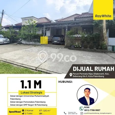 Dijual Rumah 2 Kamar Lokasi Strategis Nyaman dan Strategis di Seberang Ulu II Dijual Rumah 2 Kamar Lokasi Strategis Nyaman dan Strategis di Seberang Ulu II