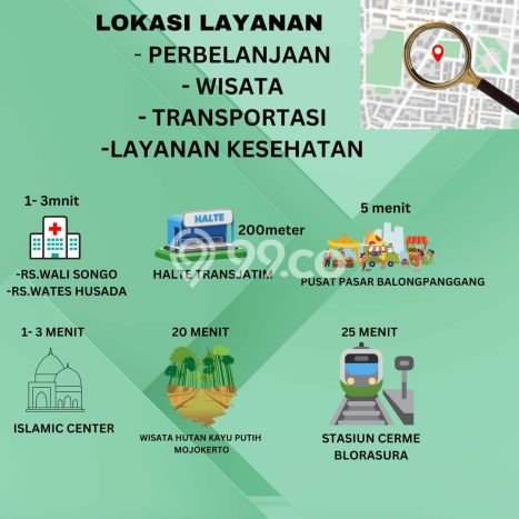 Tanah Kavling di Balongpanggang Dijual dengan Luas 1600m2 Tanah Kavling di Balongpanggang Dijual dengan Luas 1600m2