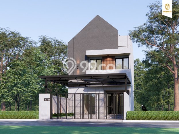 Rumah Modern 4 KT di Cijantung Jakarta Timur Unfurnished Rumah Modern 4 KT di Cijantung Jakarta Timur Unfurnished