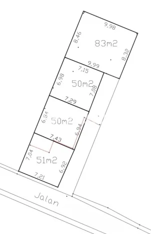 Rumah Modern 3 Kamar LT 50m2 di Kalisari Rumah Modern 3 Kamar LT 50m2 di Kalisari