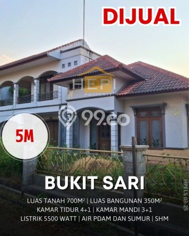 Jual Rumah Luas Elegan Dengan View Eksklusif di Bukit Sari, Semarang Jual Rumah Luas Elegan Dengan View Eksklusif di Bukit Sari, Semarang