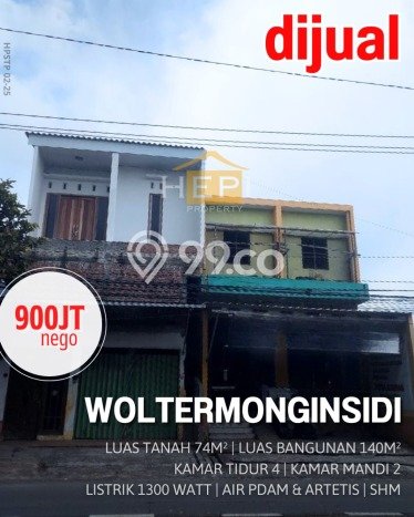 Ruko Komersial Dijual di Pedurungan Semarang LT 74m2 & LB 140m2 Ruko Komersial Dijual di Pedurungan Semarang LT 74m2 & LB 140m2