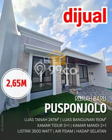 Dijual Rumah Mewah Elegan Dengan View Eksklusif di Pusponjolo, Semarang Dijual Rumah Mewah Elegan Dengan View Eksklusif di Pusponjolo, Semarang